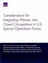 9780833092670-0833092677-Considerations for Integrating Women into Closed Occupations in U.S. Special Operations Forces