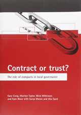 9781861343796-1861343795-Contract or trust?: The role of compacts in local governance