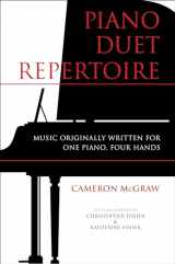 9780253020857-0253020859-Piano Duet Repertoire, Second Edition: Music Originally Written for One Piano, Four Hands (Indiana Repertoire Guides)