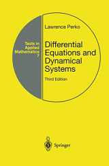 9780387951164-0387951164-Differential Equations and Dynamical Systems (Texts in Applied Mathematics, 7)