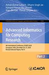 9789811636523-9811636524-Advanced Informatics for Computing Research: 4th International Conference, ICAICR 2020, Gurugram, India, December 26–27, 2020, Revised Selected ... in Computer and Information Science)