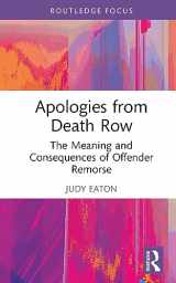 9781032471792-1032471794-Apologies from Death Row (Routledge Studies in Criminal Behaviour)