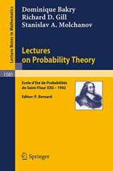 9783540582083-3540582088-Lectures on Probability Theory: Ecole d'Ete de Probabilites de Saint-Flour XXII - 1992 (Lecture Notes in Mathematics, 1581)