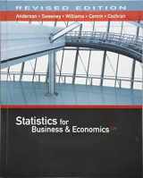 9781337094160-1337094161-Statistics for Business & Economics, Revised (with XLSTAT Education Edition Printed Access Card)