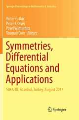 9783030131760-3030131769-Symmetries, Differential Equations and Applications: SDEA-III, İstanbul, Turkey, August 2017 (Springer Proceedings in Mathematics & Statistics, 266)