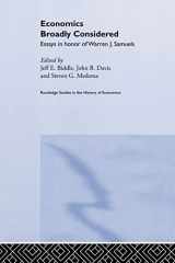 9780415862837-0415862833-Economics Broadly Considered: Essays in Honour of Warren J. Samuels (Routledge Studies in the History of Economics)