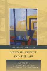 9781849464970-1849464979-Hannah Arendt and the Law (Law and Practical Reason)