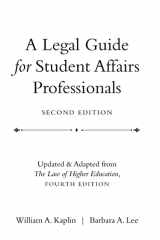 9780470433935-0470433930-A Legal Guide for Student Affairs Professionals