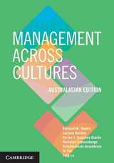 9781316604359-1316604357-Management across Cultures Australasian edition