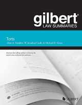9781634602747-1634602749-Gilbert Law Summary on Torts (Gilbert Law Summaries)