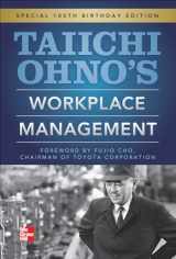 9780071808019-0071808019-Taiichi Ohnos Workplace Management: Special 100th Birthday Edition