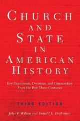 9780813365589-0813365589-The Church and State in American History, Third Edition