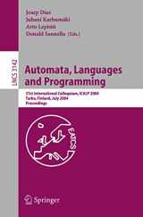 9783540228493-3540228497-Automata, Languages and Programming: 31st International Colloquium, ICALP 2004, Turku, Finland, July 12-16, 2004, Proceedings (Lecture Notes in Computer Science, 3142)