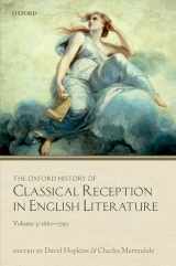 9780199219810-0199219818-The Oxford History of Classical Reception in English Literature: Volume 3 (1660-1790)