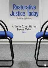 9781452219912-1452219915-Restorative Justice Today: Practical Applications