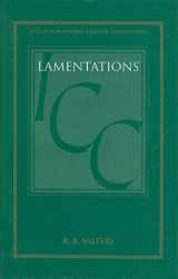 9780567576514-0567576515-Lamentations: A Critical and Exegetical Commentary (International Critical Commentary)