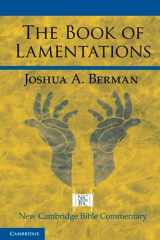 9781108440141-1108440142-The Book of Lamentations (New Cambridge Bible Commentary)