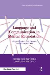 9780805803020-0805803025-Language and Communication in Mental Retardation: Development, Processes, and intervention (Topics in Applied Psycholinguistics Series)