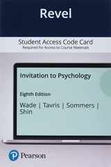 9781323840344-1323840346-Invitation to Psychology -- Revel Access Code