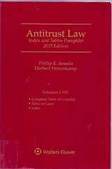 9781454844785-1454844787-Antitrust Law: Index and Tables Pamphlet 2015 Edition
