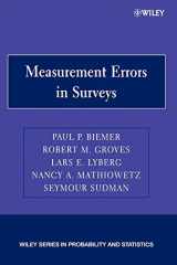 9780471692805-0471692808-Measurement Errors in Surveys (Wiley Series in Probability and Statistics)