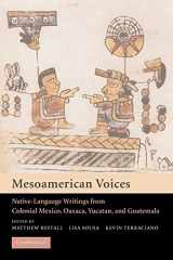 9780521012218-052101221X-Mesoamerican Voices: Native Language Writings from Colonial Mexico, Yucatan, and Guatemala