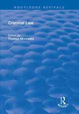 9781138730434-1138730432-Criminal Law (Routledge Revivals)