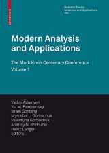 9783764399184-376439918X-Modern Analysis and Applications: The Mark Krein Centenary Conference - Volume 1: Operator Theory and Related Topics (Operator Theory: Advances and Applications, 190)