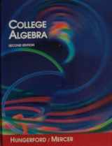 9780030542299-0030542294-College Algebra