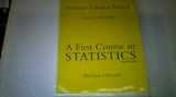 9780130674180-0130674184-First Course in Statistics: Student's Solutions Manual