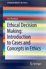 9783319001661-3319001663-Ethical Decision Making: Introduction to Cases and Concepts in Ethics (SpringerBriefs in Ethics)