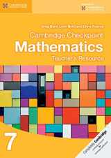 9781107693807-1107693802-Cambridge Checkpoint Mathematics Teacher's Resource 7 (Cambridge International Examinations)