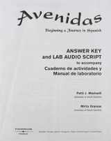 9780838423158-0838423159-Answer Key (with Lab Audio Script) for Avenidas: Beginning a Journey in Spanish