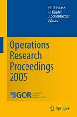 9783540325376-3540325379-Operations Research Proceedings 2005: Selected Papers of the Annual International Conference of the German Operations Research Society (GOR)
