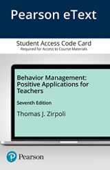 9780134019086-0134019083-Behavior Management: Positive Applications for Teachers -- Enhanced Pearson eText