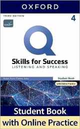 9780194905169-0194905160-Q Skills for Success Listening & Speaking, 4th Level 3rd Edition Student book and IQ Online Access