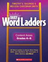 9781338627442-1338627449-Daily Word Ladders Content Areas, Grades 4-6