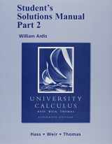 9780321482136-0321482131-Student Solutions Manual, Part 2 for University Calculus: Alternate Edition