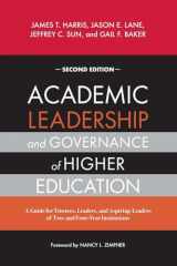 9781642674095-1642674095-Academic Leadership and Governance of Higher Education