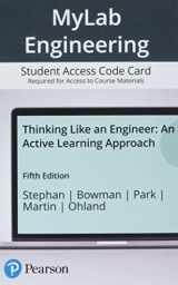 9780136932307-0136932304-Thinking Like an Engineer -- MyLab Engineering with Pearson eText Access Code