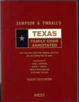 9780314996312-0314996311-Sampson & Tindall's Texas Family Code Annotated with CD-ROM, 2010 ed. (Texas Annotated Code Series)