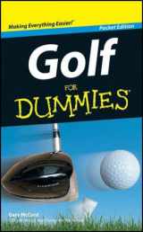 9781118306734-1118306732-Golf for Dummies Pocket Edition By Gary Mccord 134 Pages