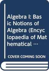 9780387170060-0387170065-Algebra I: Basic Notions of Algebra (Encyclopaedia of Mathematical Sciences) (English and Russian Edition)