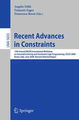 9783642032509-3642032508-Recent Advances in Constraints: 13th Annual ERCIM International Workshop on Constraint Solving and Constraint Logic Programming, CSCLP 2008, Rome, ... (Lecture Notes in Computer Science, 5655)
