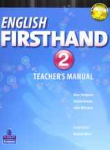 9789880030642-9880030648-English Firsthand 2 Teacher's Manual with CD-ROM (4th Edition)