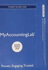 9780133356441-0133356442-NEW MyLab Accounting with Pearson eText -- Standalone Access Card -- for Horngren's Financial & Managerial Accounting: The Managerial Chapters