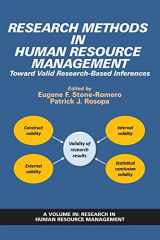 9781648020889-1648020887-Research Methods in Human Resource Management: Toward Valid Research-Based Inferences (Research in Human Resource Management)