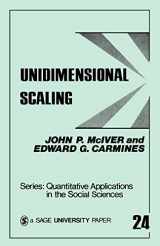 9780803917361-0803917368-Unidimensional Scaling (Quantitative Applications in the Social Sciences)