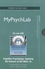 9780205230884-0205230881-Cognitive Psychology MyPsychLab Access Code: A New Science of the Mind