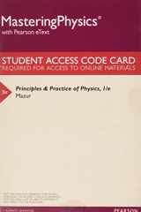 9780321951069-0321951069-MasteringPhysics with Pearson eText -- ValuePack Access Card -- for Principles & Practice of Physics